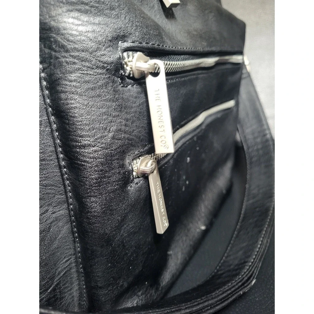 The Honest Company Vegan Leather City Backpack | Diaper Bag Mint Condition Cute*